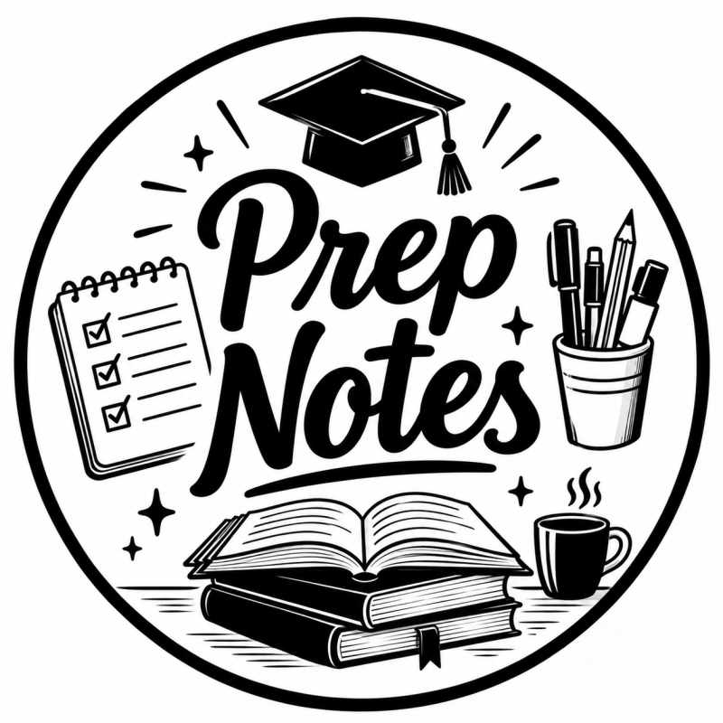 Prep Notes