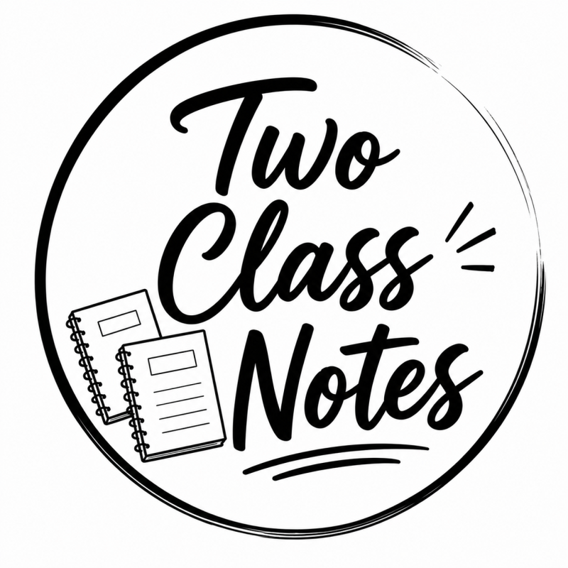 Two Class Notes